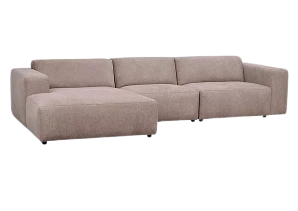 Hjørnesofa med sjeselong, fra Homeroom