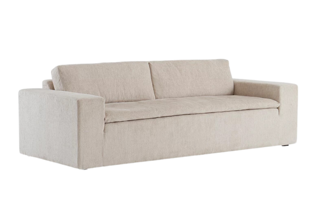 Middels stor sofa på 240cm, fra Jotex