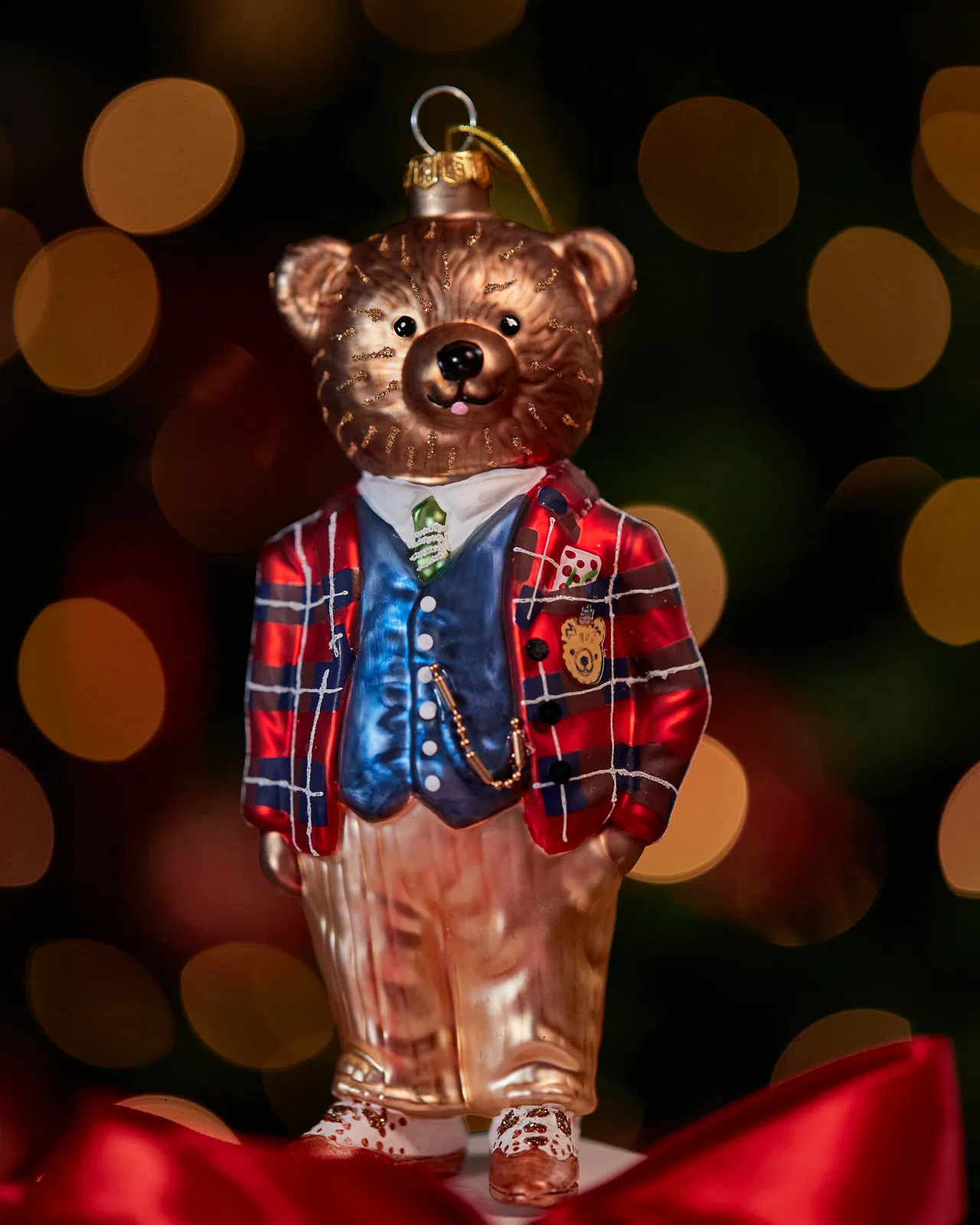 Newport Ralph Bear Juletrepynt Ralph Lauren Christmas